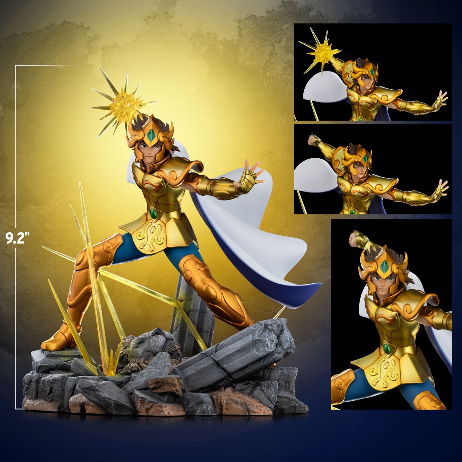 おーか様 Leo Aiolia 1:10 Art Scale Statue by Iron Studios | Sideshow