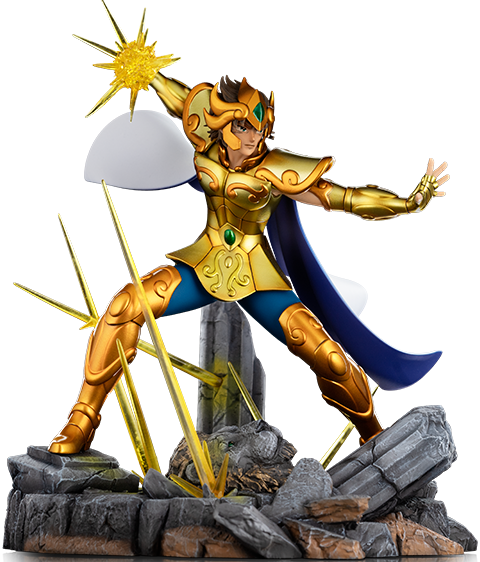 Saint Seiya Leo Aiolia 1:10 Scale Statue  (Prototype Shown) View 14