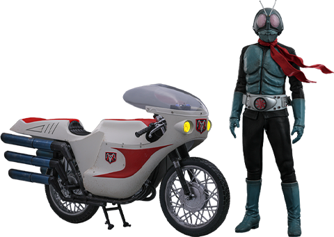 Kamen Rider Kamen Rider No. 1 and Cyclone Sixth Scale Figure Set  (Prototype Shown) View 19