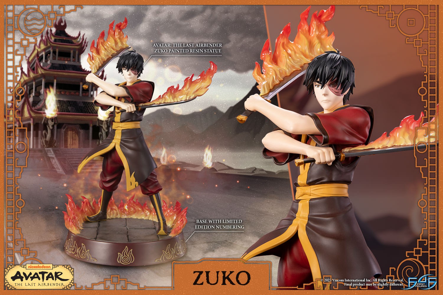 Avatar: The Last Airbender Zuko Statues  (Prototype Shown) View 23