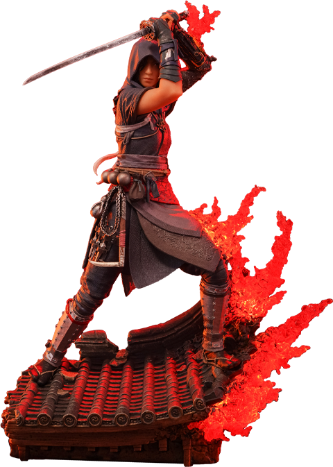 PREORDER DECEMBER 2025 ASSASSIN'S CREED SHADOWS STATUE NAOE 1/8 27cm PUREARTS