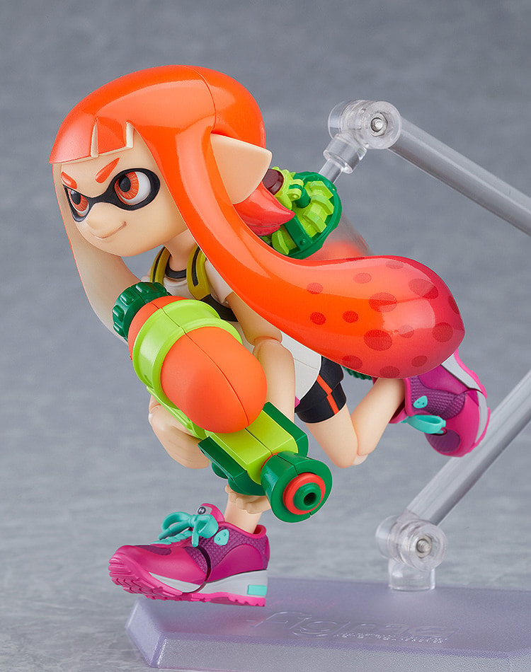 Splatoon Splatoon Girl Figma (DX Edition) Action Figure  (Prototype Shown) View 8