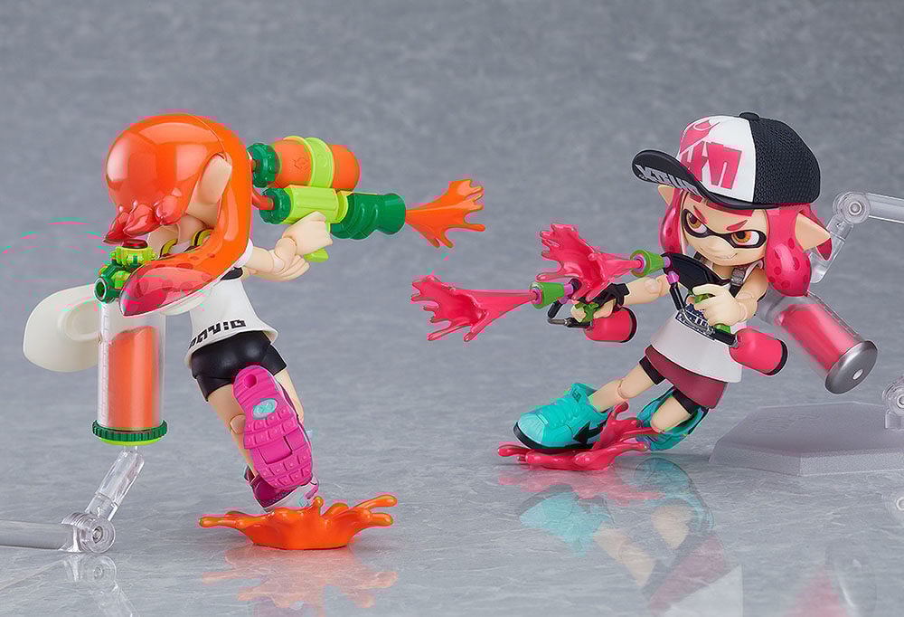 Splatoon Girl Figma (DX Edition) Collectible Set by Good