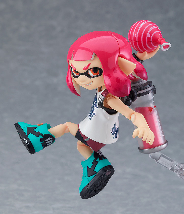 Splatoon Splatoon Girl Figma (DX Edition) Action Figure  (Prototype Shown) View 14
