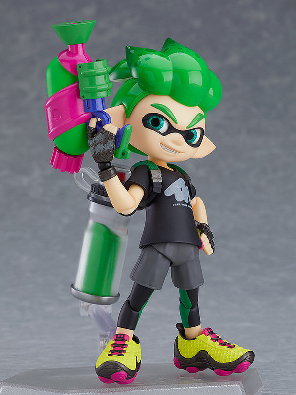 Splatoon Splatoon Boy Figma (DX Edition) Action Figure  (Prototype Shown) View 6