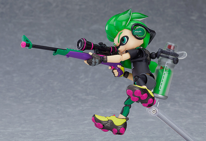 Splatoon Splatoon Boy Figma (DX Edition) Action Figure  (Prototype Shown) View 7
