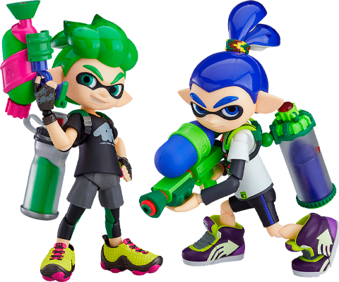 Splatoon Splatoon Boy Figma (DX Edition) Action Figure  (Prototype Shown) View 13