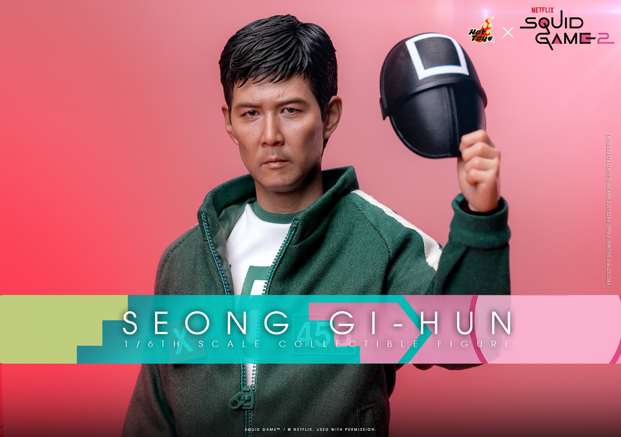 Squid Game Seong Gi-hun Sixth Scale Figure  (Prototype Shown) View 1