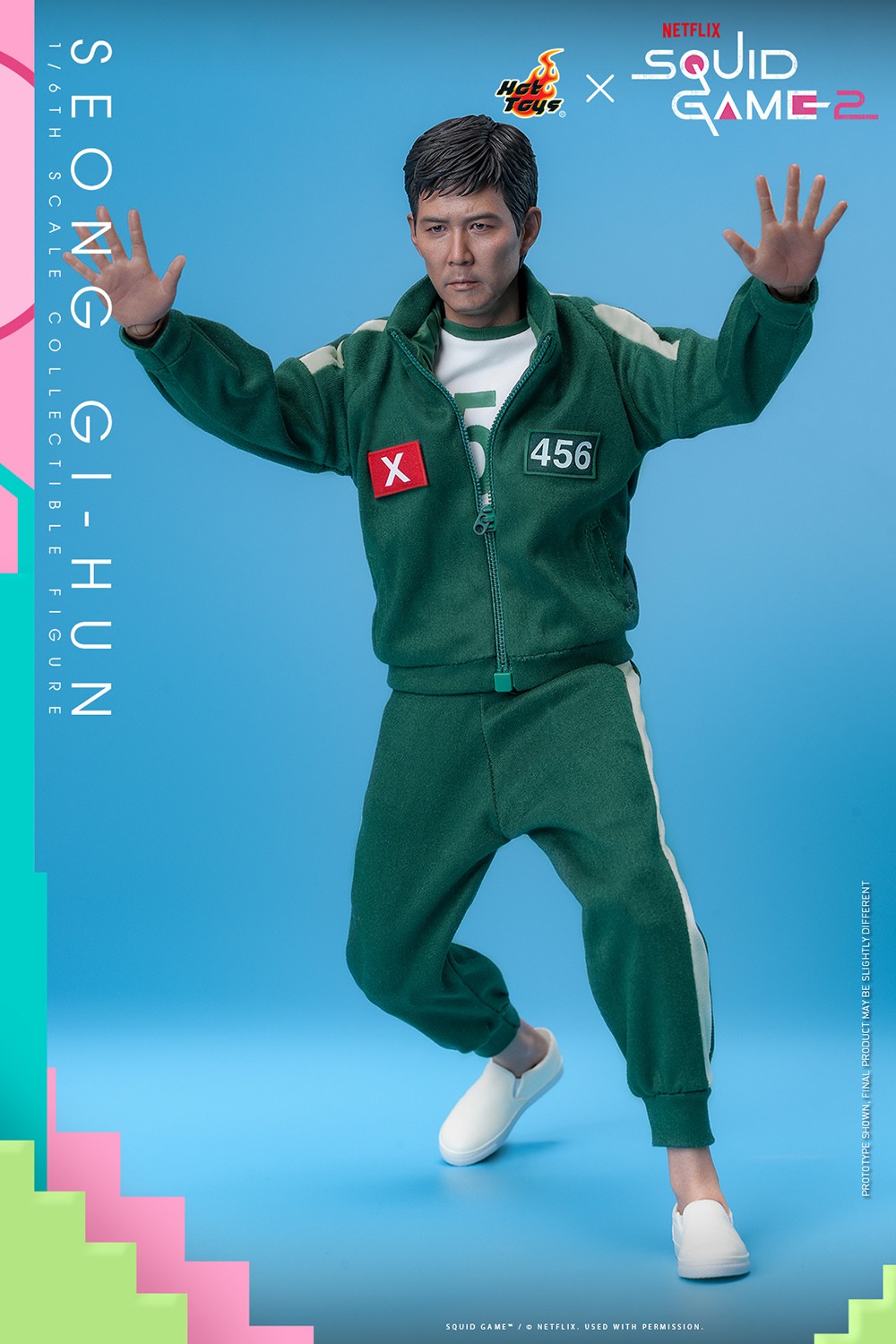 Squid Game Seong Gi-hun Sixth Scale Figure  (Prototype Shown) View 6