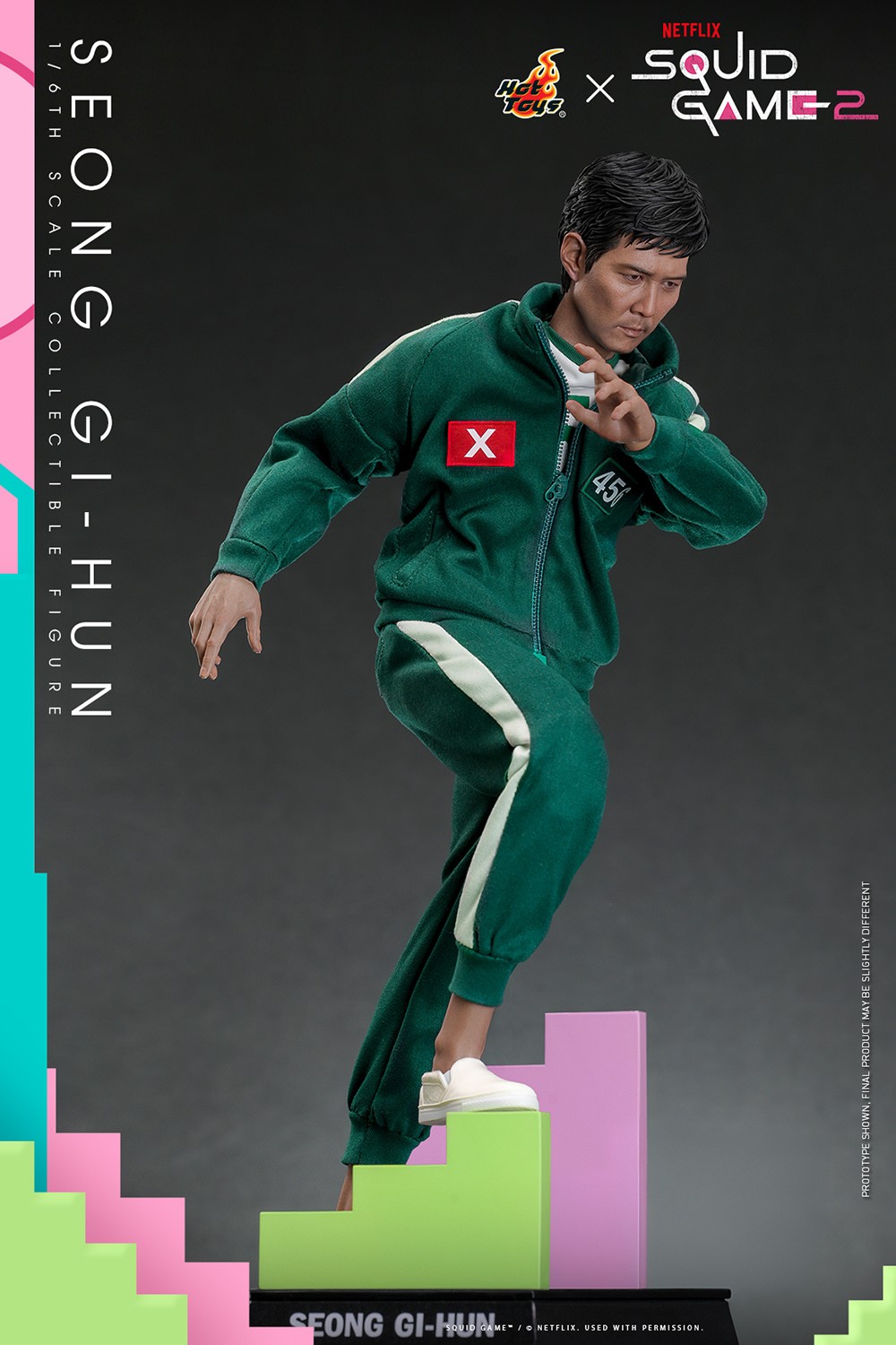 Squid Game Seong Gi-hun Sixth Scale Figure  (Prototype Shown) View 7