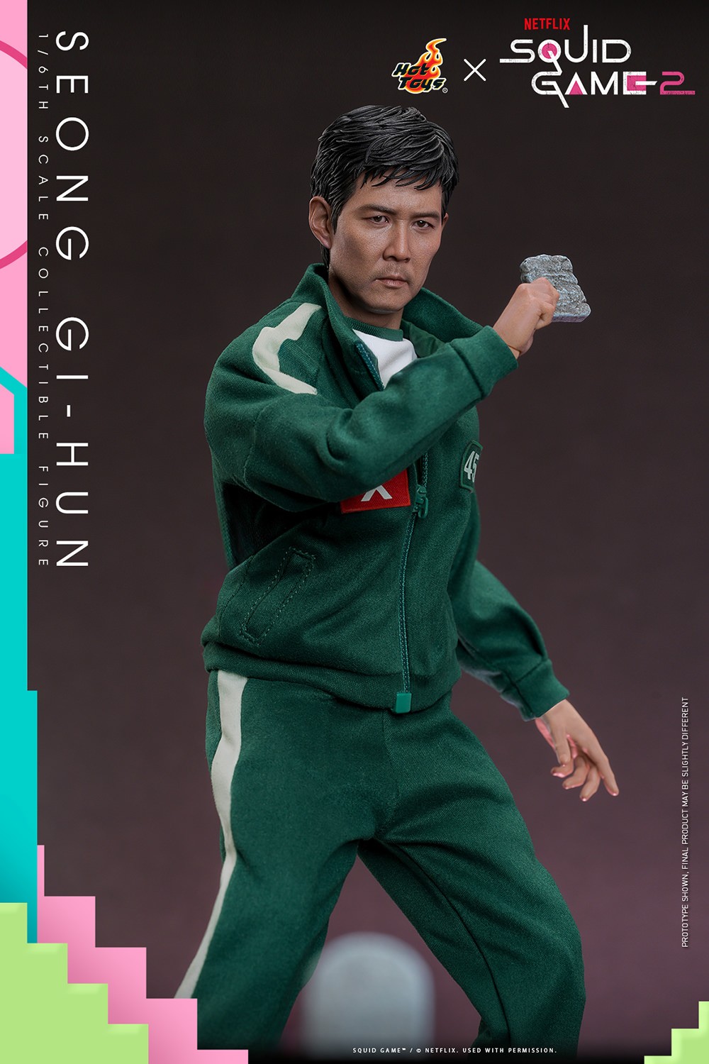 Squid Game Seong Gi-hun Sixth Scale Figure  (Prototype Shown) View 9