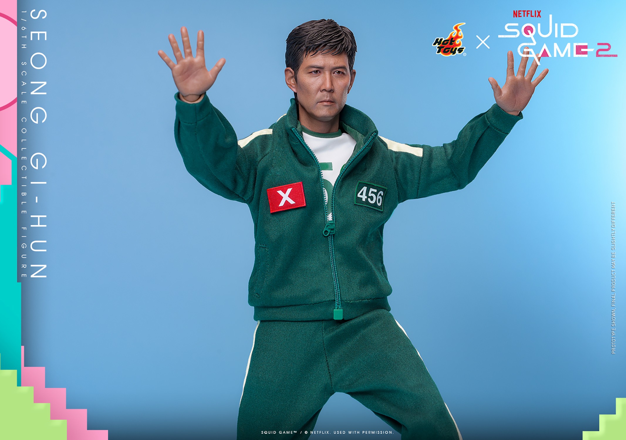 Squid Game Seong Gi-hun Sixth Scale Figure  (Prototype Shown) View 12