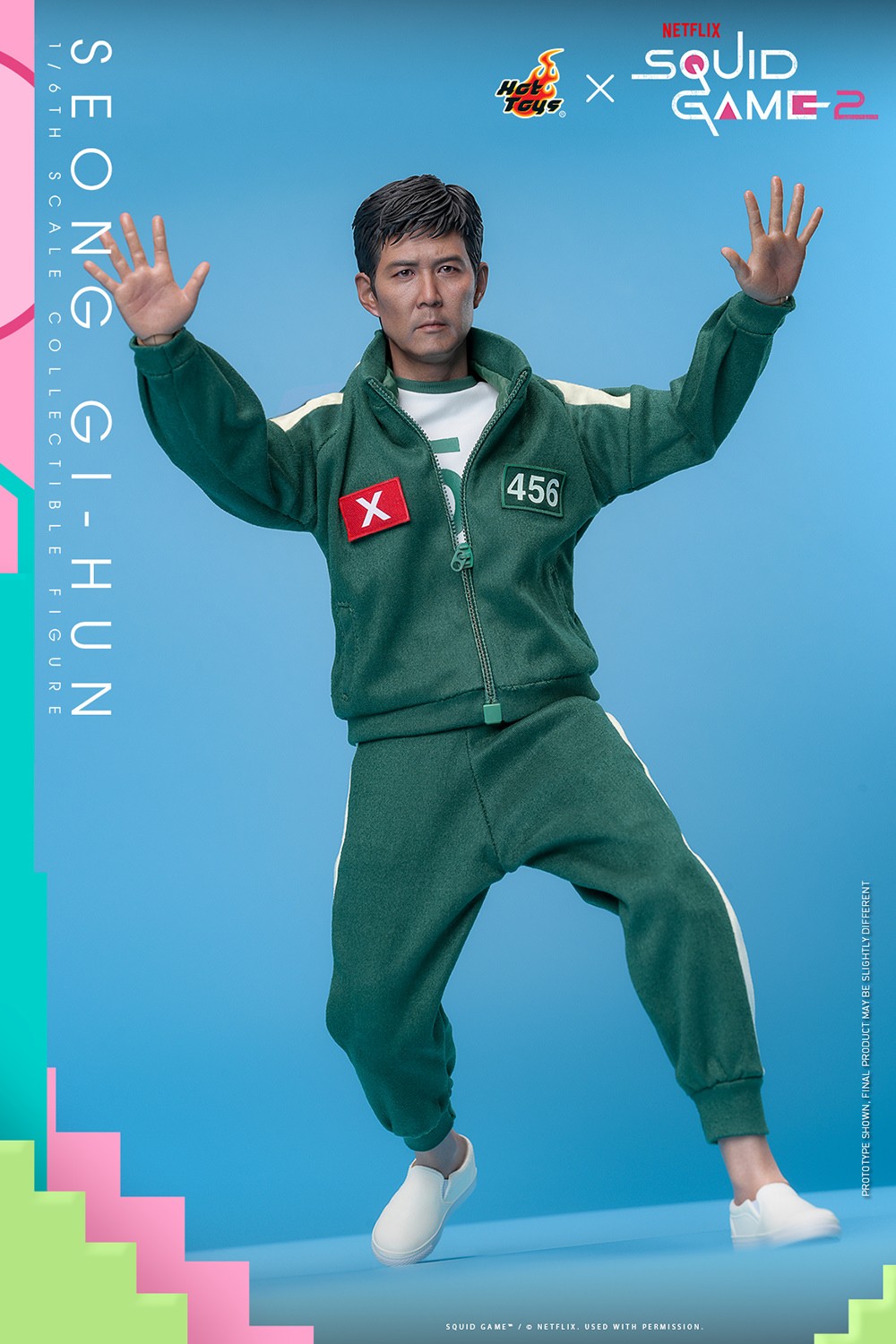 Squid Game Seong Gi-hun Sixth Scale Figure  (Prototype Shown) View 16