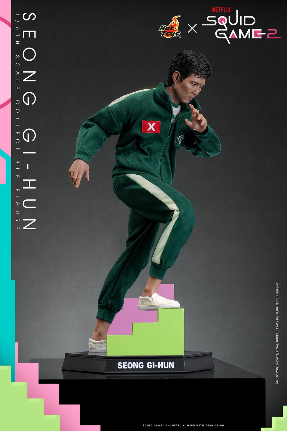 Squid Game Seong Gi-hun Sixth Scale Figure  (Prototype Shown) View 17