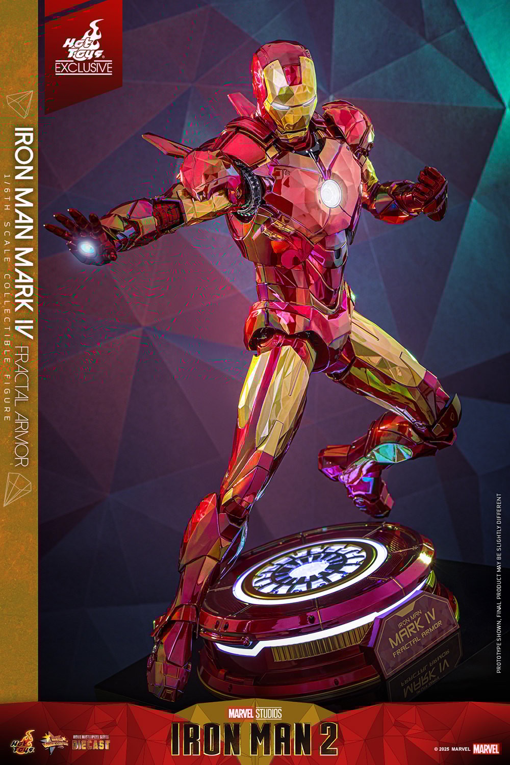 Iron Man Mark IV (Fractal Armor Version) Sixth Scale Figure