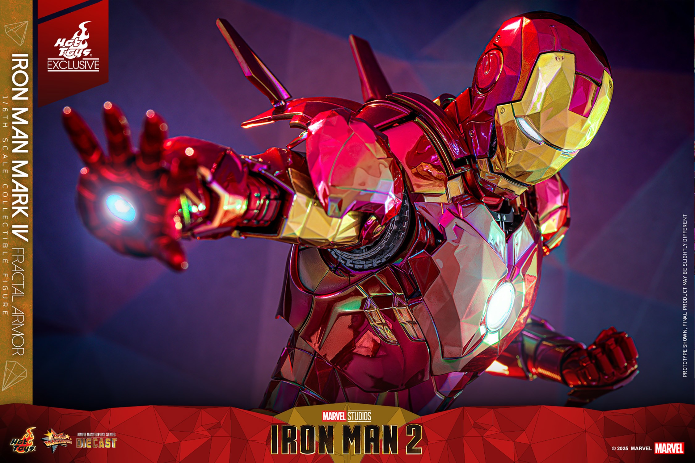 Iron Man Mark IV (Fractal Armor Version) Sixth Scale Figure