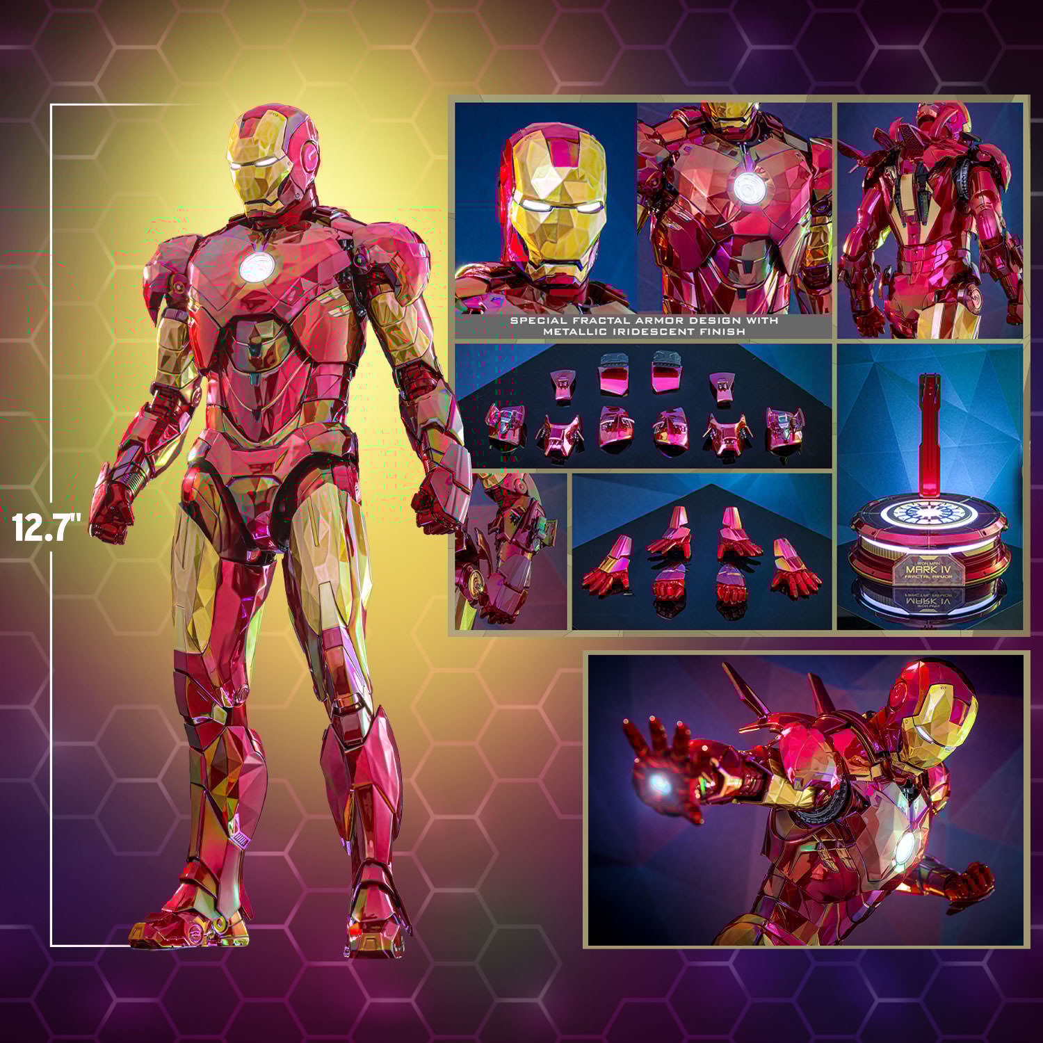 激安ブランド Iron Figure Scale Sixth Version) Armor (Fractal IV Mark Man ミリタリー