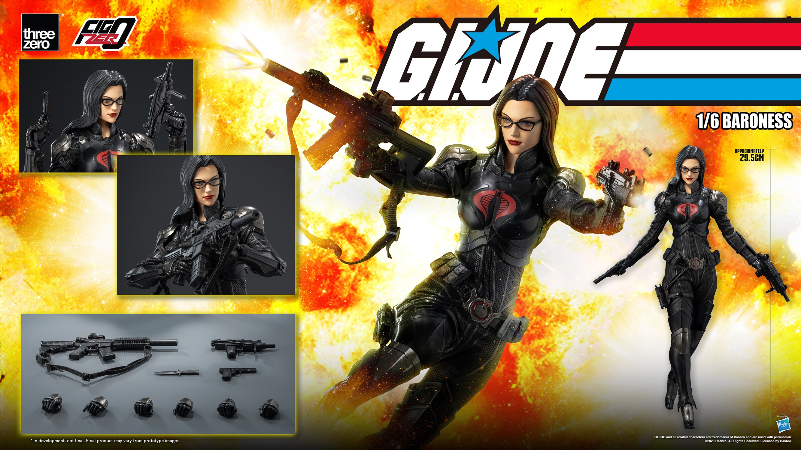 G.I. Joe Baroness Sixth Scale Figure  (Prototype Shown) View 15