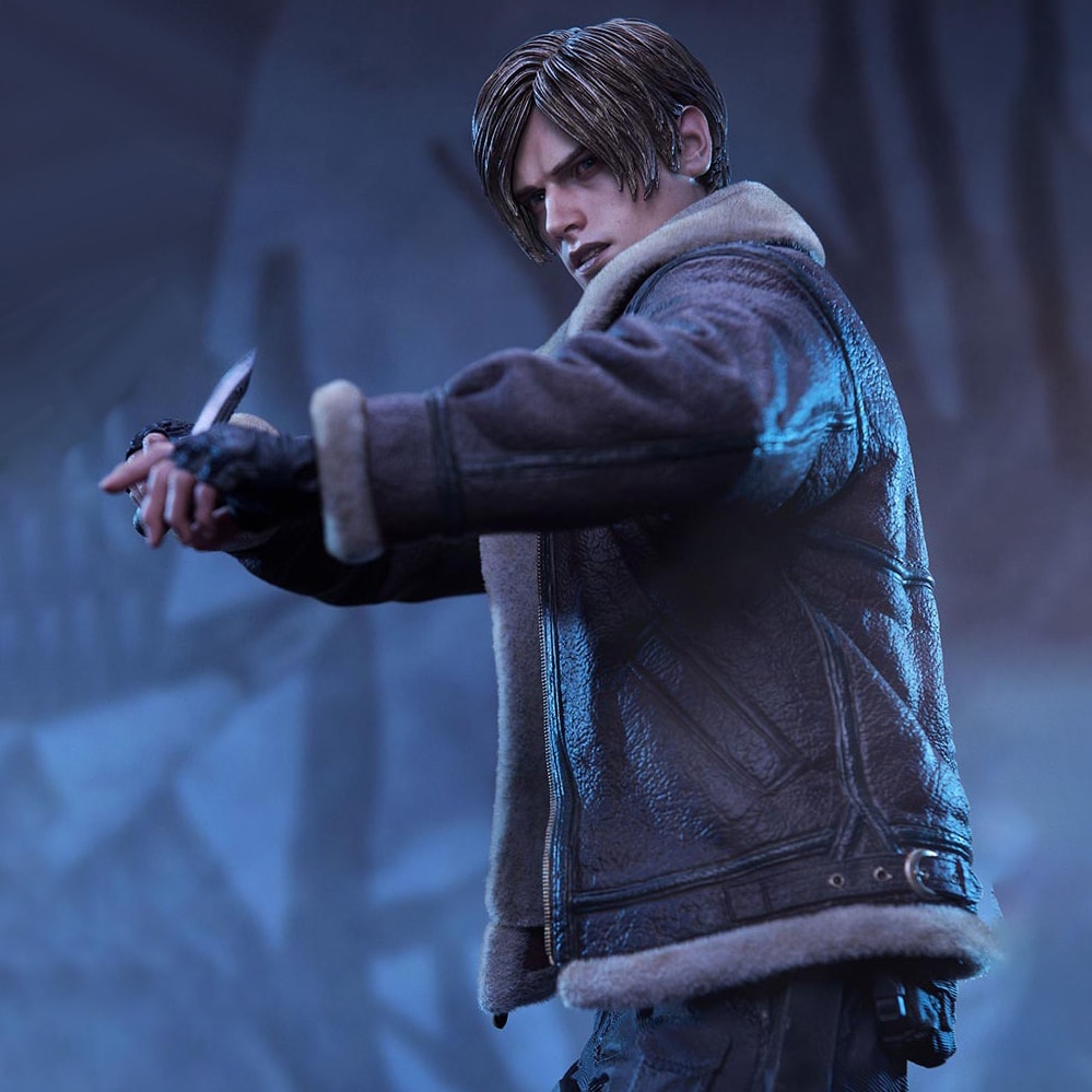 Resident Evil Leon S. Kennedy (Bonus Version) Quarter Scale Statue  (Prototype Shown) View 4