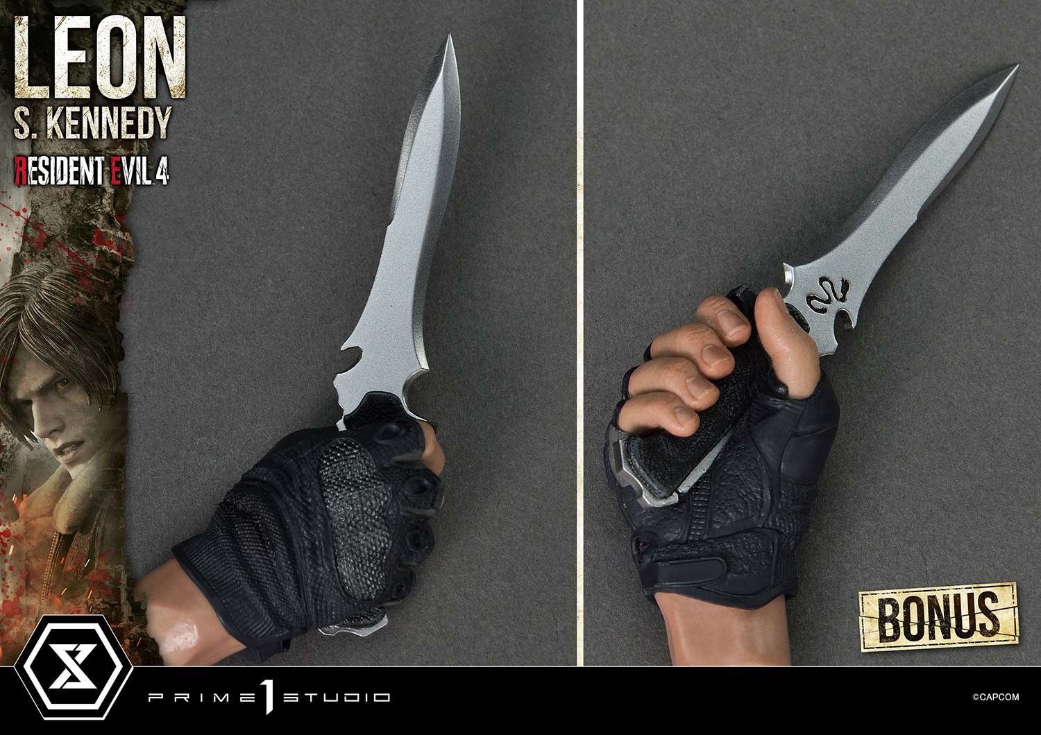 Resident Evil Leon S. Kennedy (Bonus Version) Quarter Scale Statue  (Prototype Shown) View 6