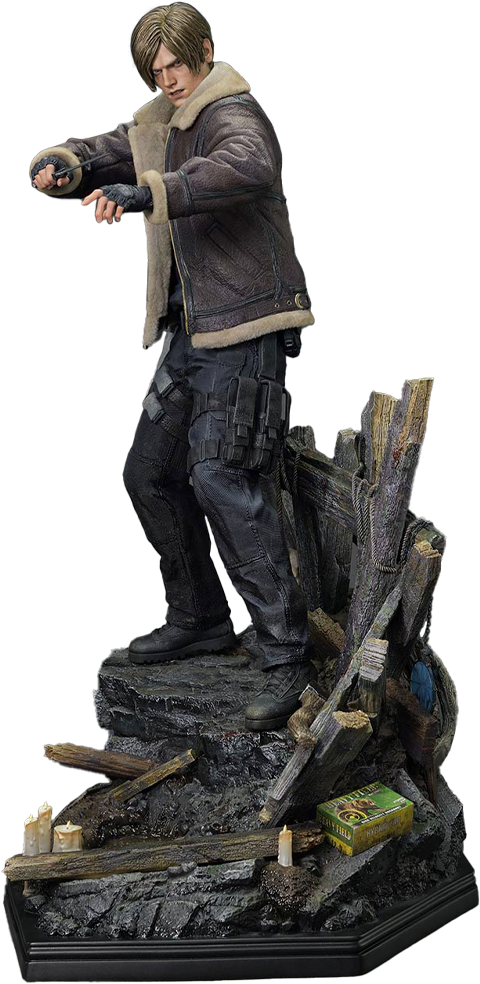 Resident Evil Leon S. Kennedy (Bonus Version) Quarter Scale Statue  (Prototype Shown) View 16