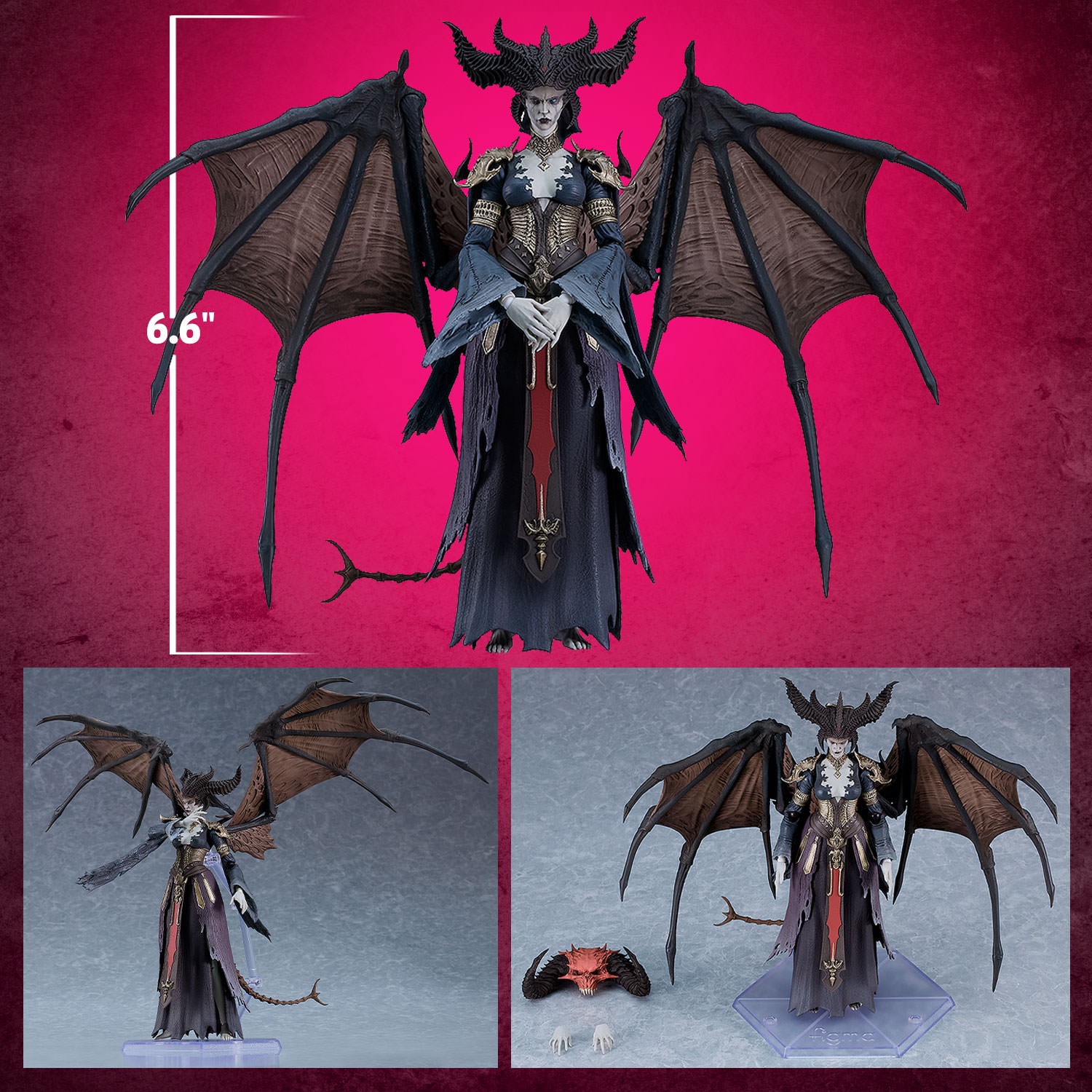 Diablo Lilith Figma Action Figure  (Prototype Shown) View 2
