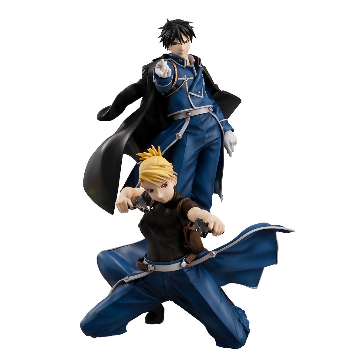 Fullmetal Alchemist Roy Mustang & Riza Hawkeye Collectible Figure  (Prototype Shown) View 6