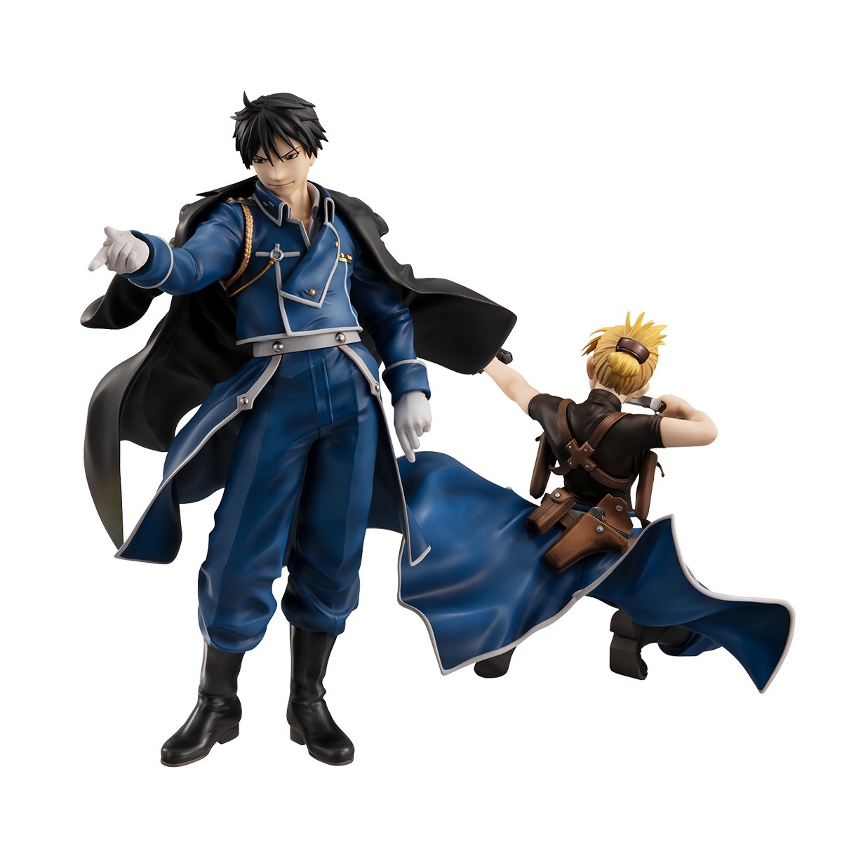 Fullmetal Alchemist Roy Mustang & Riza Hawkeye Collectible Figure  (Prototype Shown) View 7