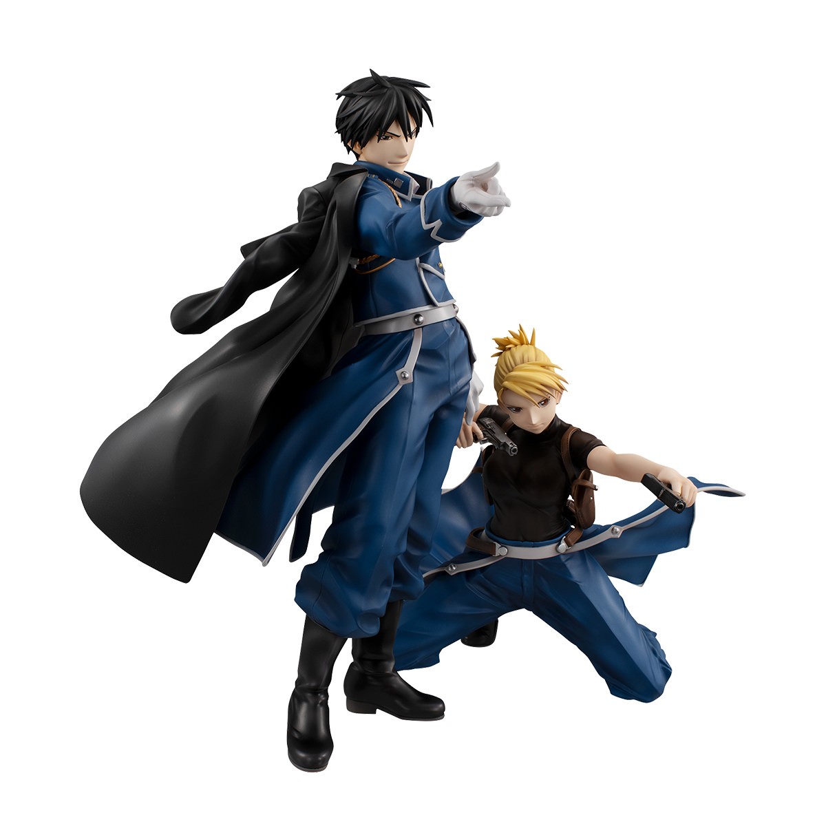Fullmetal Alchemist Roy Mustang & Riza Hawkeye Collectible Figure  (Prototype Shown) View 9