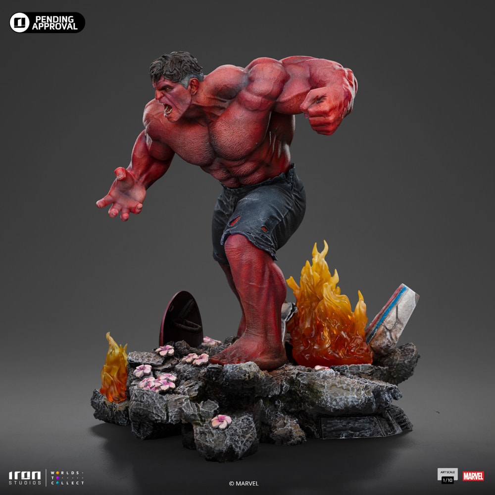 Red Hulk 1:10 Scale Statue by Iron Studios | Sideshow Red Hulk 1:10 Scale Statue by Iron Studios | Sideshow