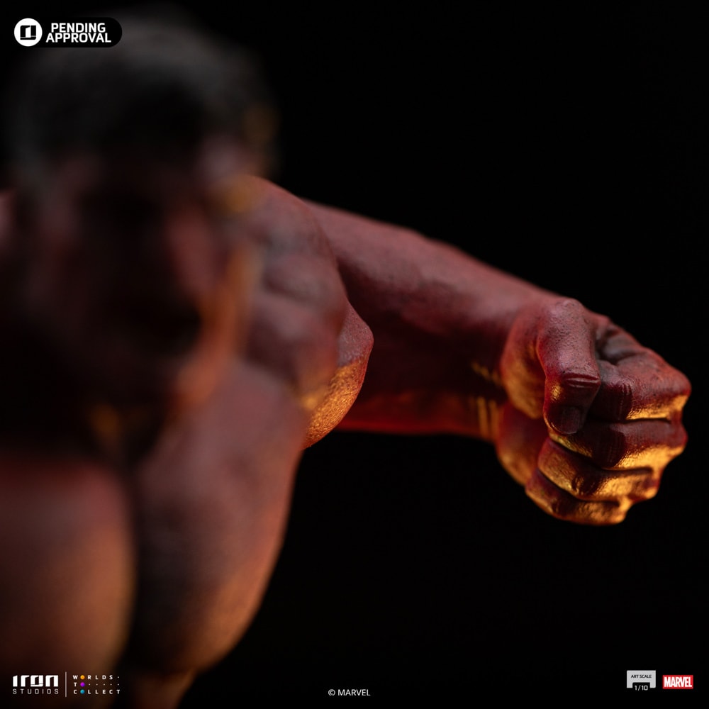 Marvel Red Hulk 1:10 Scale Statue  (Prototype Shown) View 9