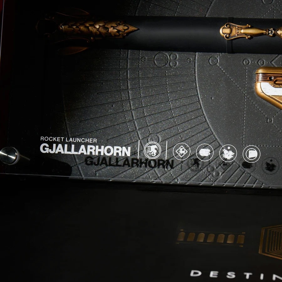 Destiny Gjallarhorn Plaque Scaled Replica  (Prototype Shown) View 7