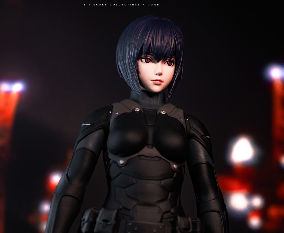 Ghost in the Shell Motoko Kusanagi (Combat Suit ver.) Sixth Scale Figure  (Prototype Shown) View 4