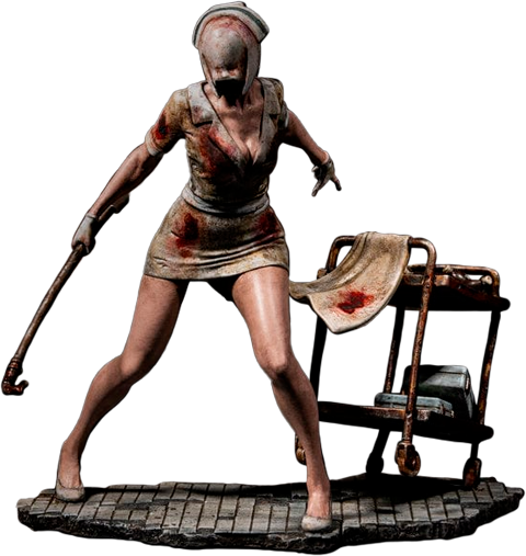 SILENT HILL 2 BUBBLE HEADNURSEフィギュナムスカル製 Amazon.co.jp
