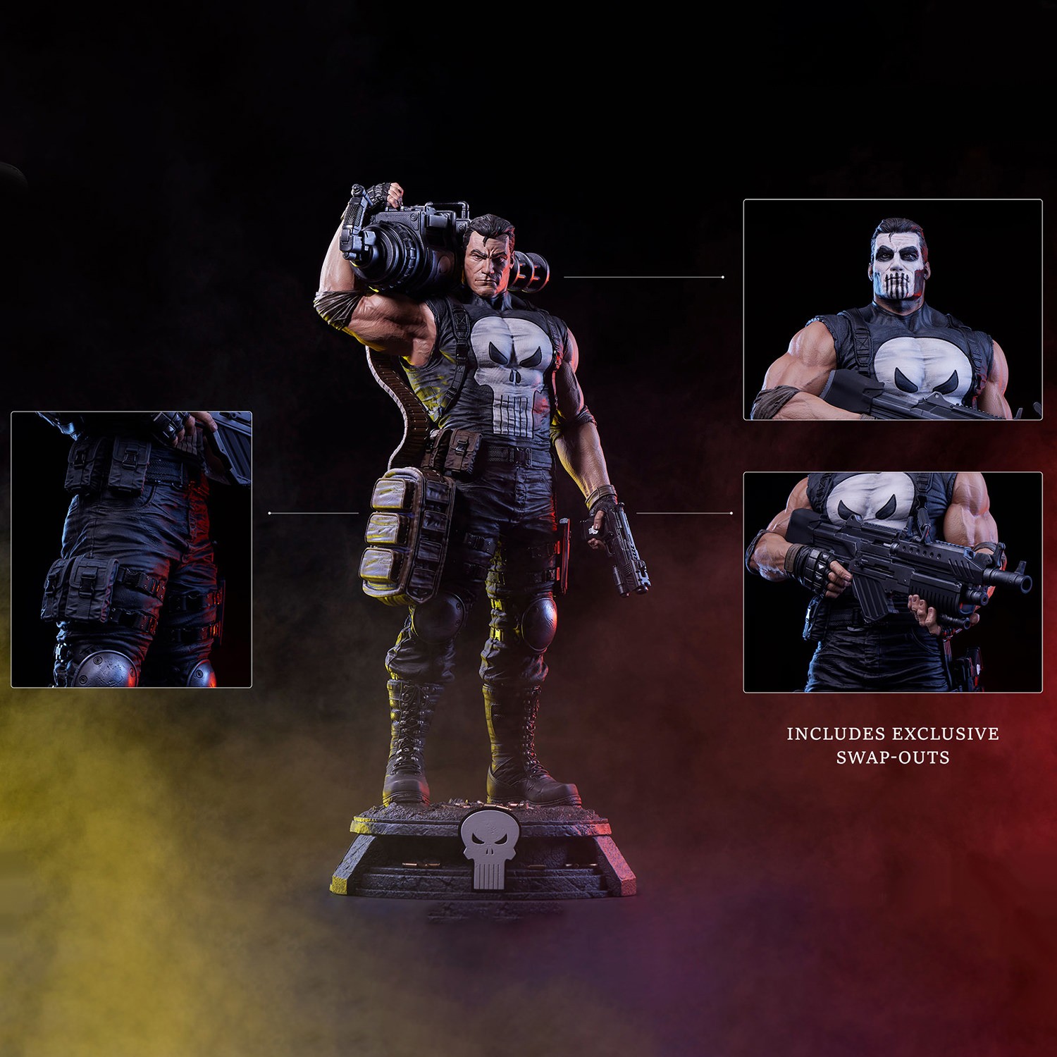 Marvel Punisher (Deluxe Edition) 1:3 Scale Statue  (Prototype Shown) View 3