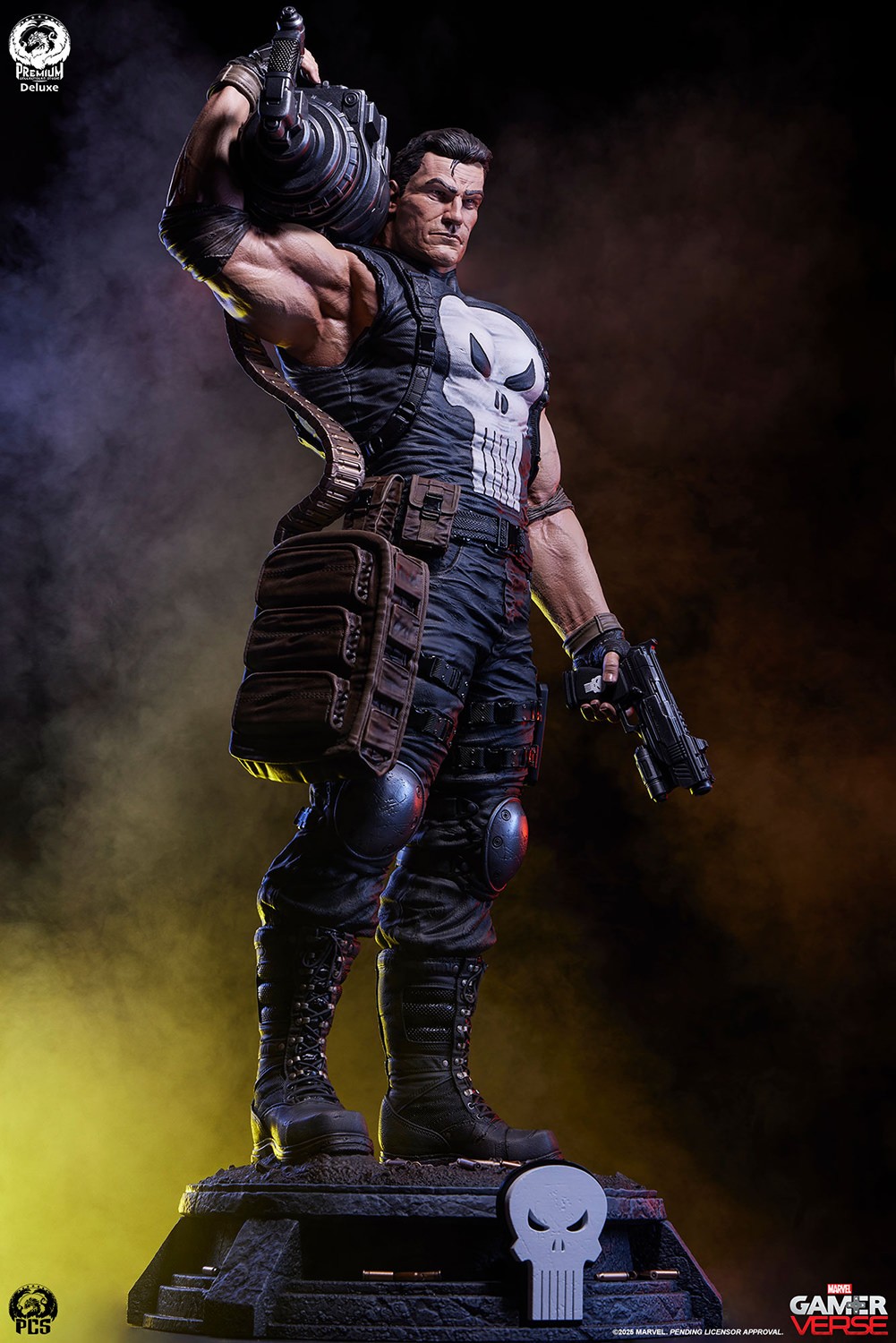 Marvel Punisher (Deluxe Edition) 1:3 Scale Statue  (Prototype Shown) View 6