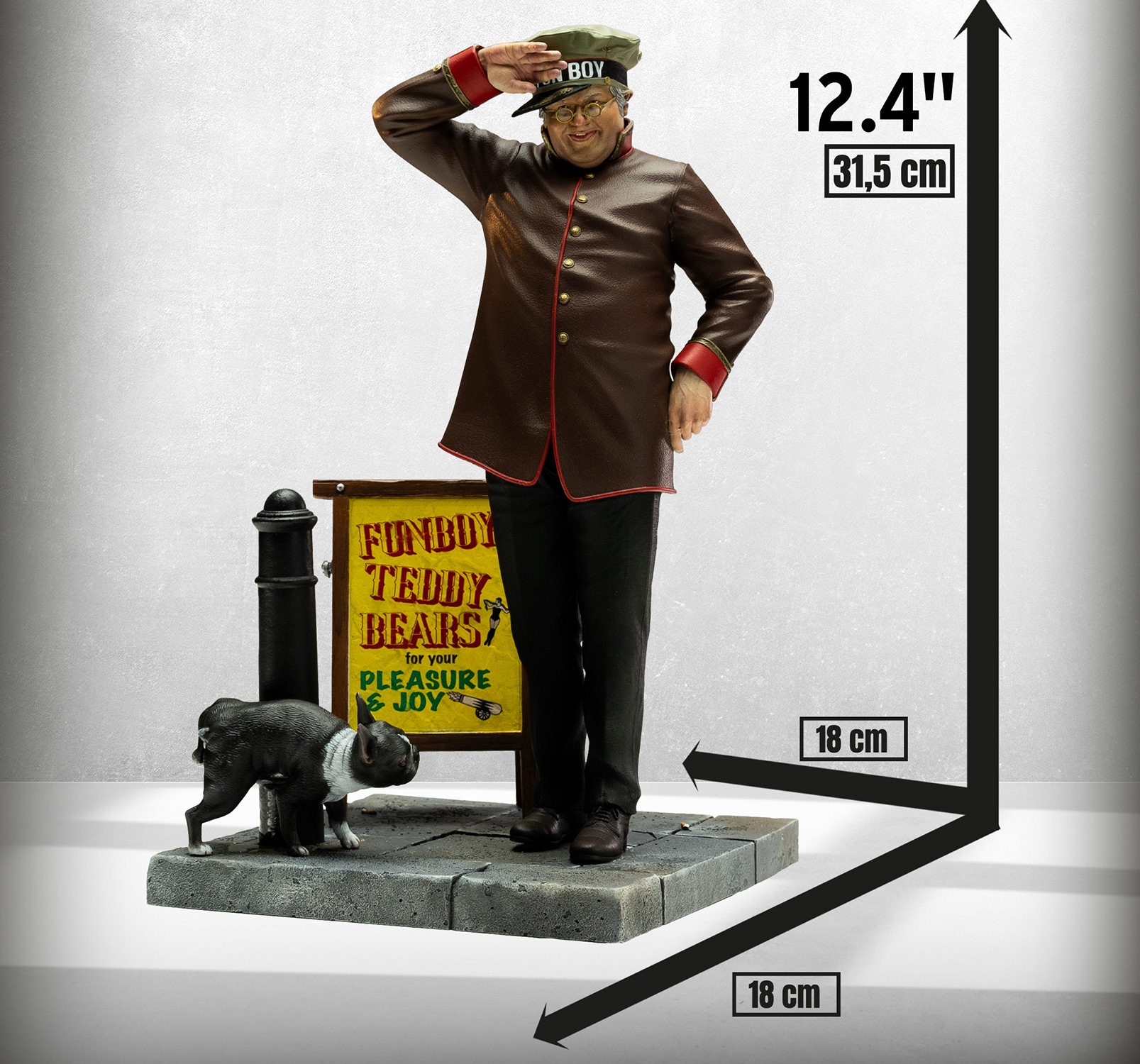 Benny Hill Benny Hill Statues  (Prototype Shown) View 2