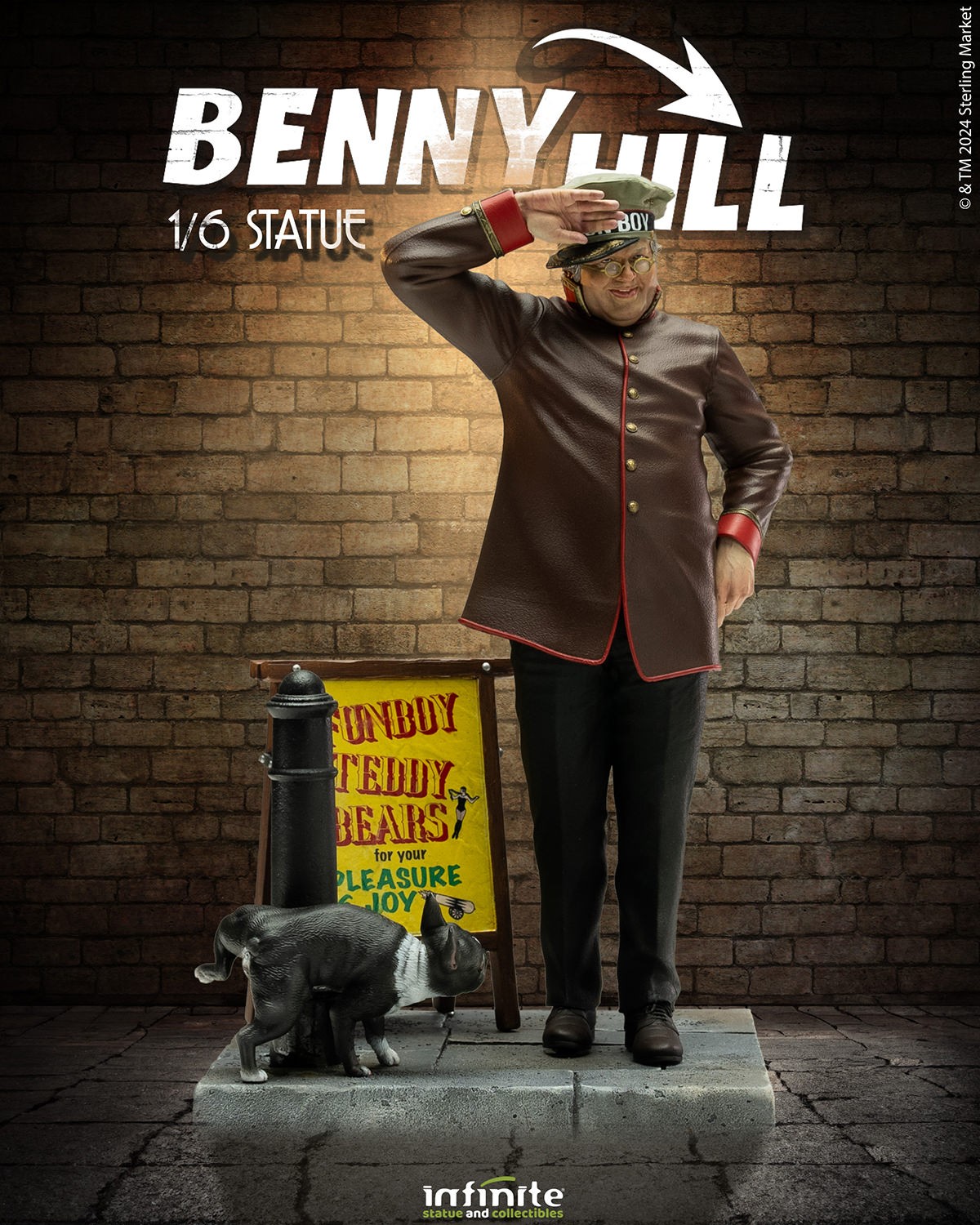 Benny Hill Benny Hill Statues  (Prototype Shown) View 6