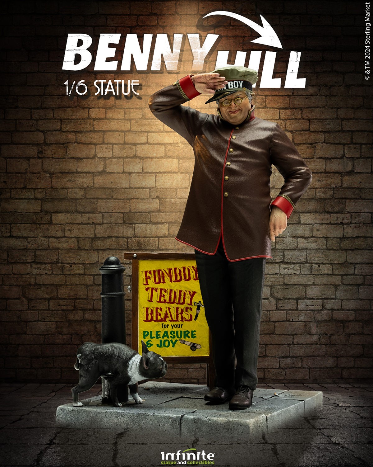 Benny Hill Benny Hill Statues  (Prototype Shown) View 7
