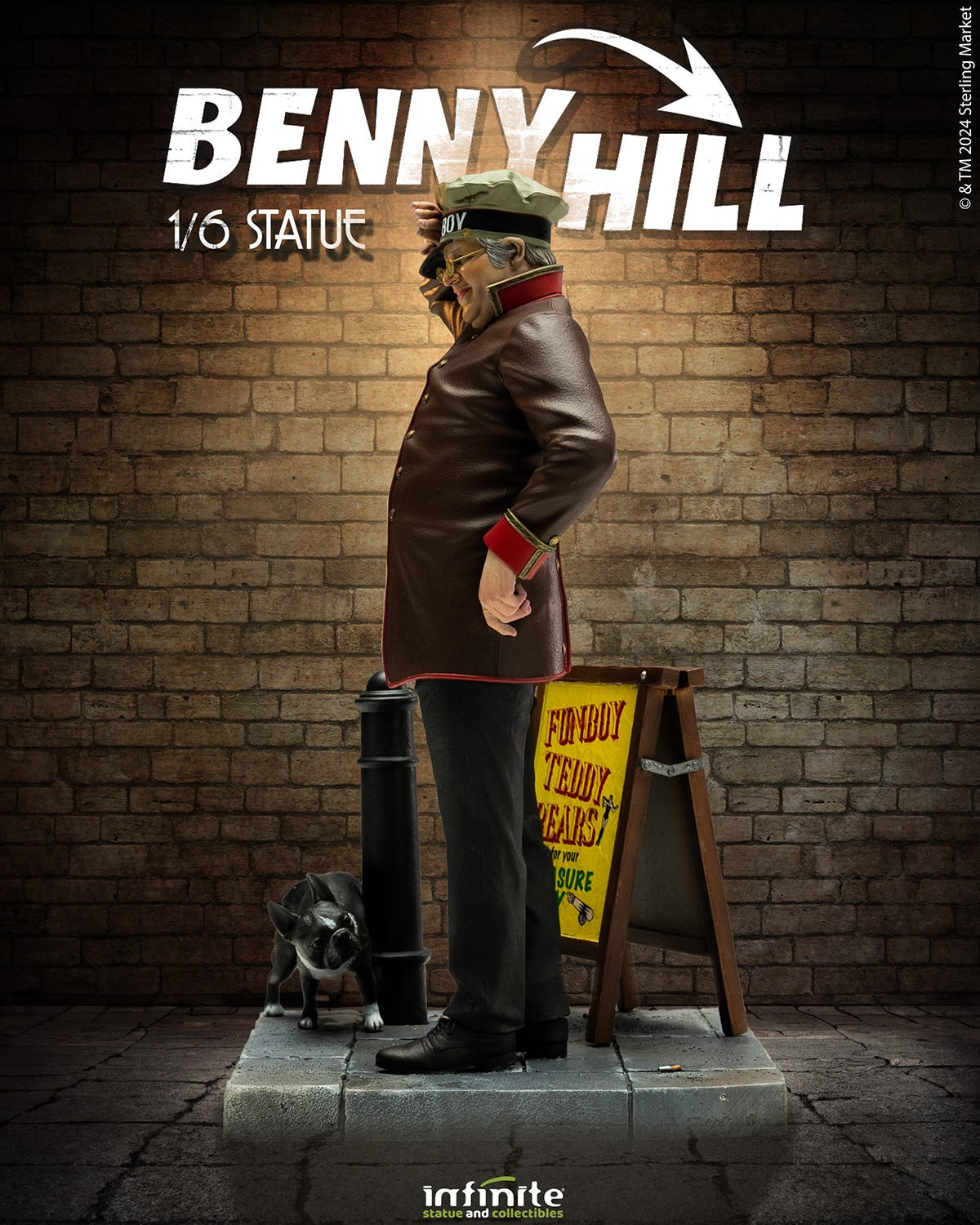 Benny Hill Benny Hill Statues  (Prototype Shown) View 9