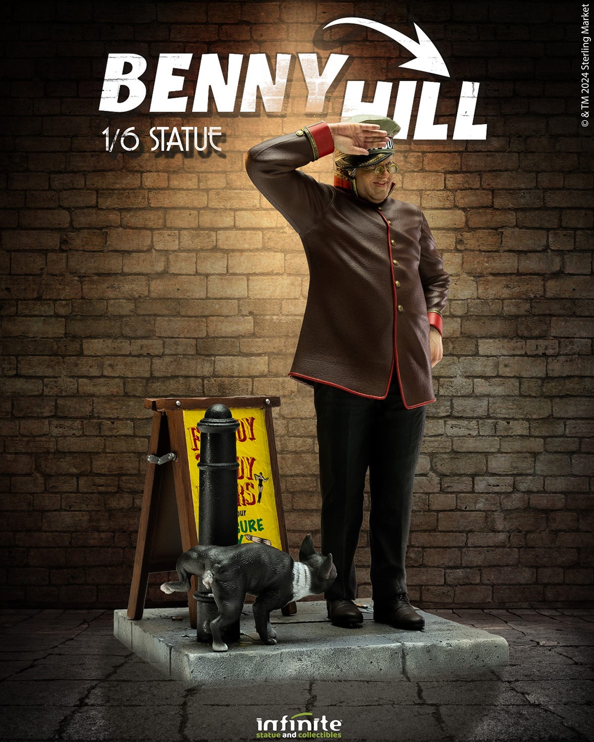 Benny Hill Benny Hill Statues  (Prototype Shown) View 14
