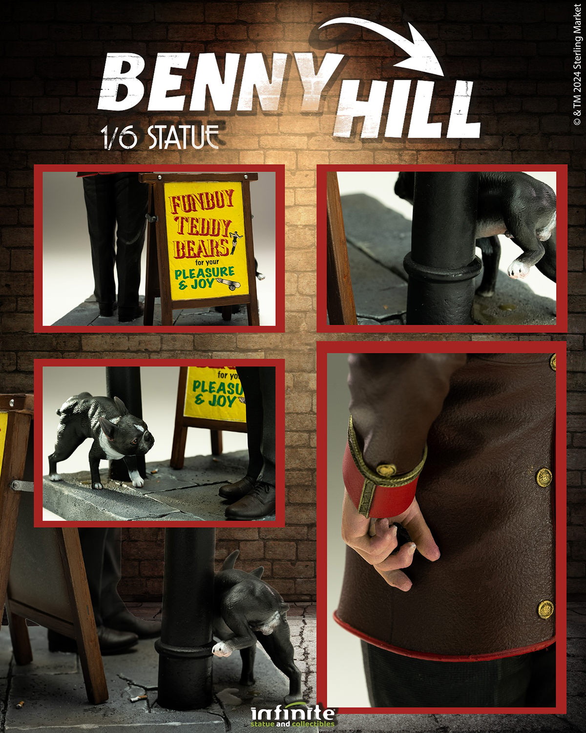 Benny Hill Benny Hill Statues  (Prototype Shown) View 17