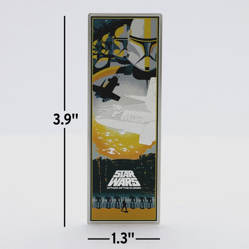 Star Wars™ Attack of the Clones™ Poster Coin Silver Collectible by