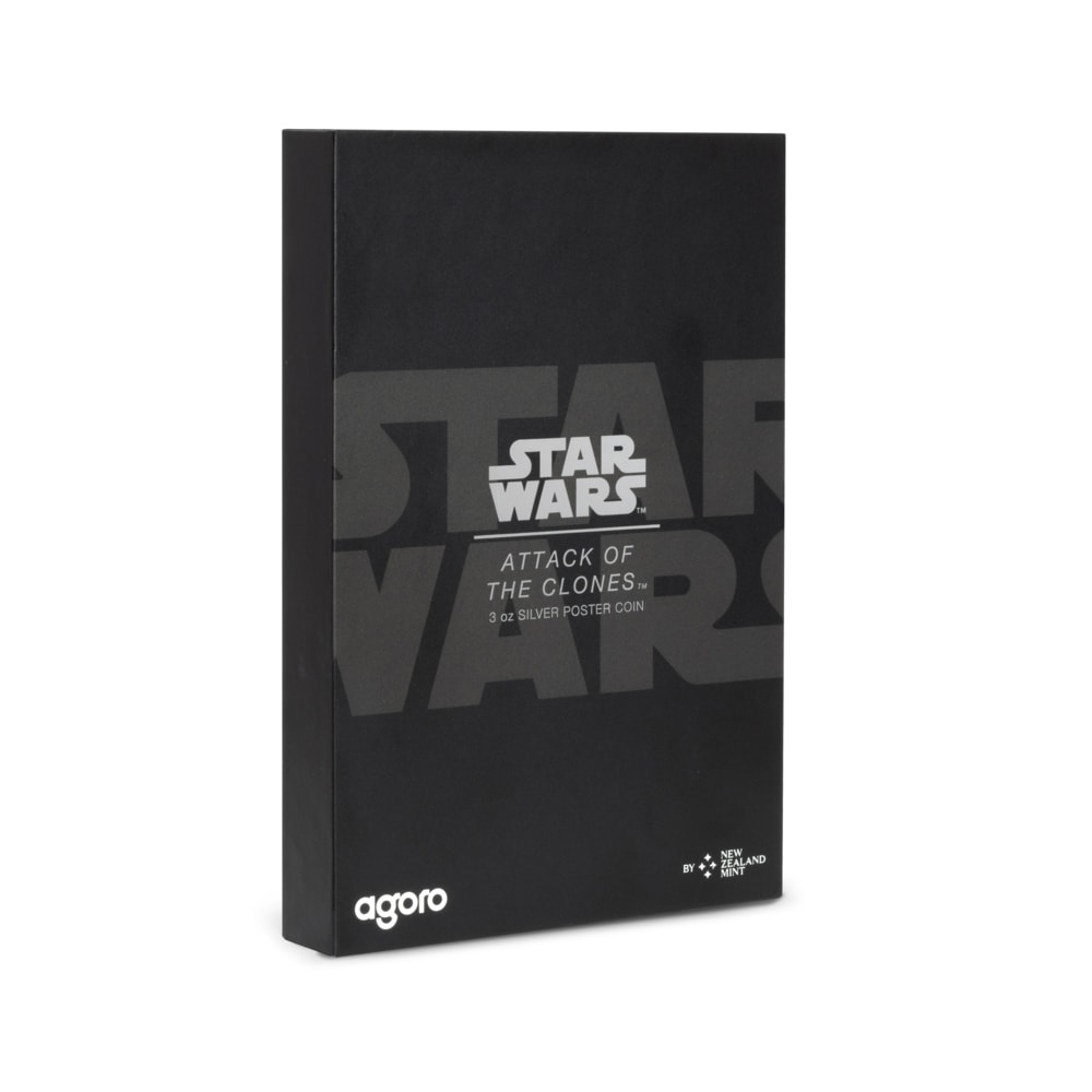 Star Wars™ Attack of the Clones™ Poster Coin Silver Collectible by