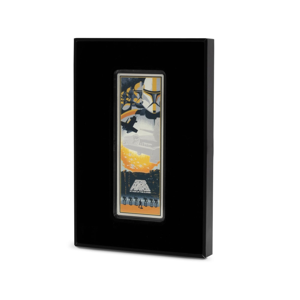 Star Wars™ Attack of the Clones™ Poster Coin Silver Collectible by