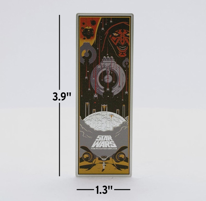 Star Wars™ The Phantom Menace™ Poster Coin Silver Collectible by