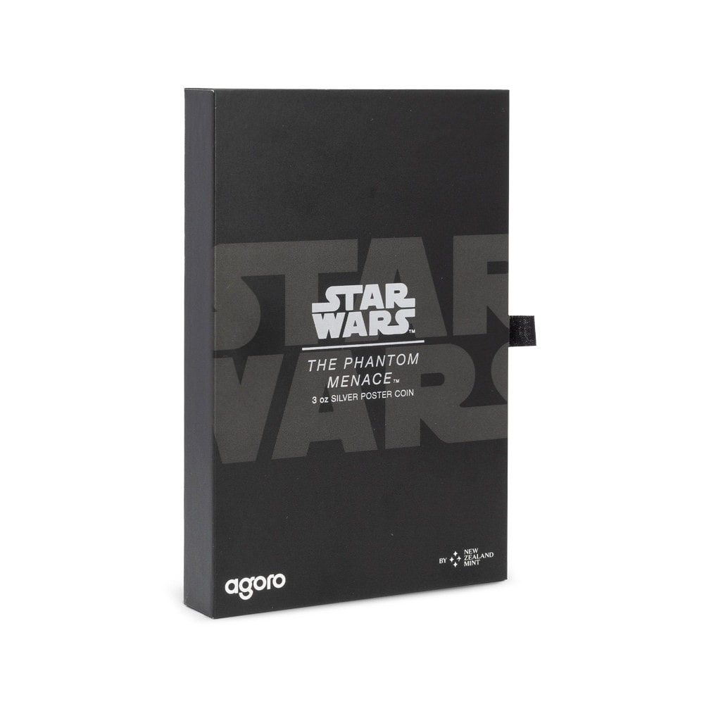Star Wars™ The Phantom Menace™ Poster Coin Silver Collectible by