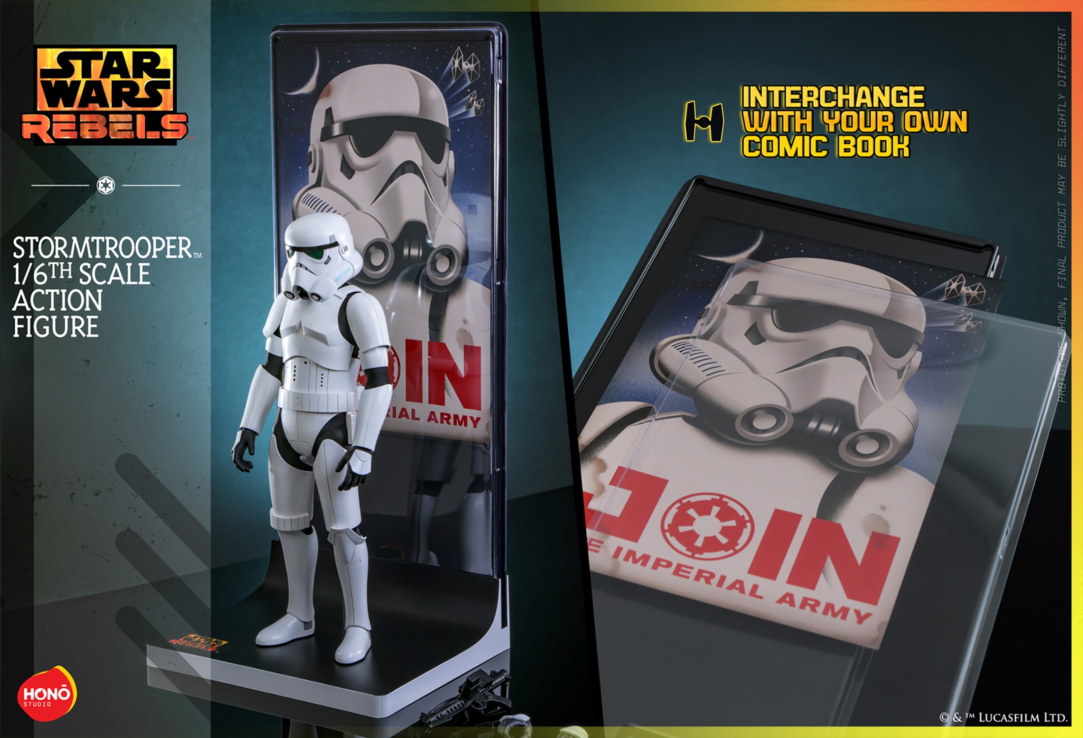 Star Wars Stormtrooper™ Action Figure  (Prototype Shown) View 18