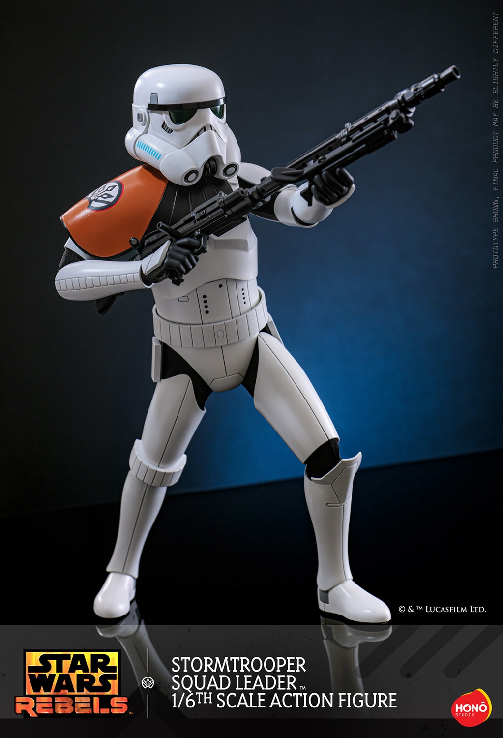Star Wars Stormtrooper Squad Leader™ Action Figure  (Prototype Shown) View 3