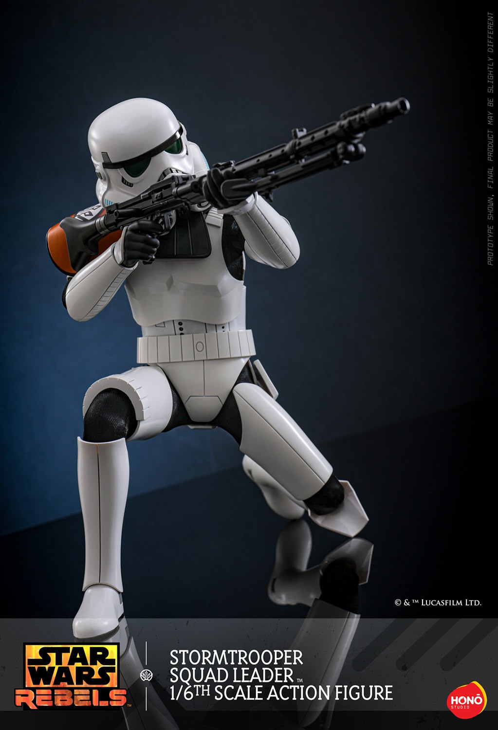 Star Wars Stormtrooper Squad Leader™ Action Figure  (Prototype Shown) View 10